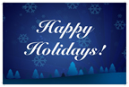 dark blue holiday