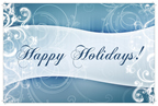 lite blue holiday